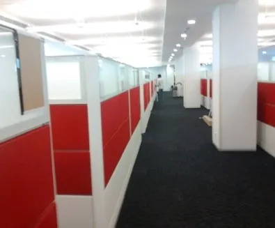 Corridor and partitions